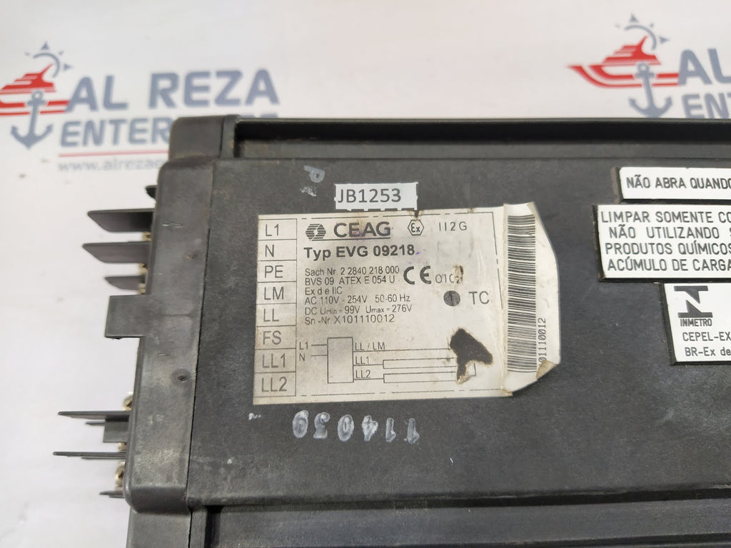 CEAG EVG 09218 ELECTRONIC BALLAST 2 2840 218 000