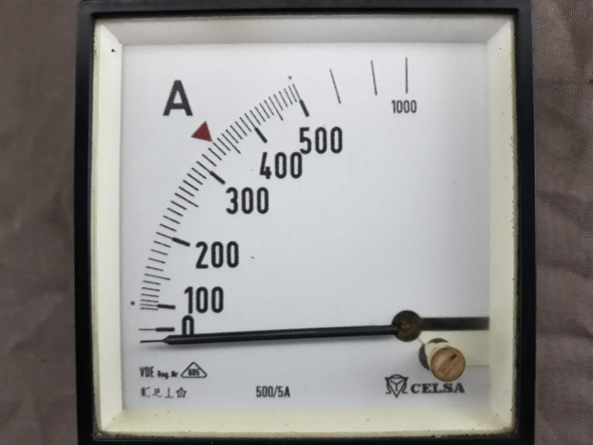 Celsa Ammeter 0-1000A