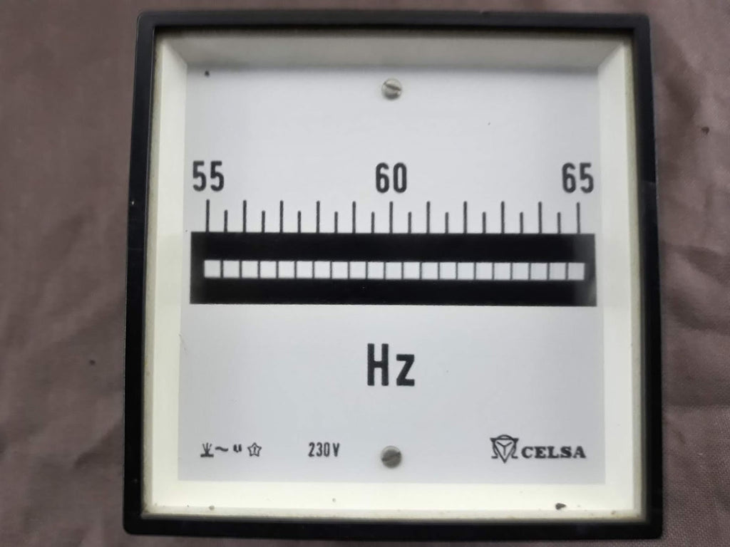 Celsa Frequency Counter Meter 230V 55-65 Hz