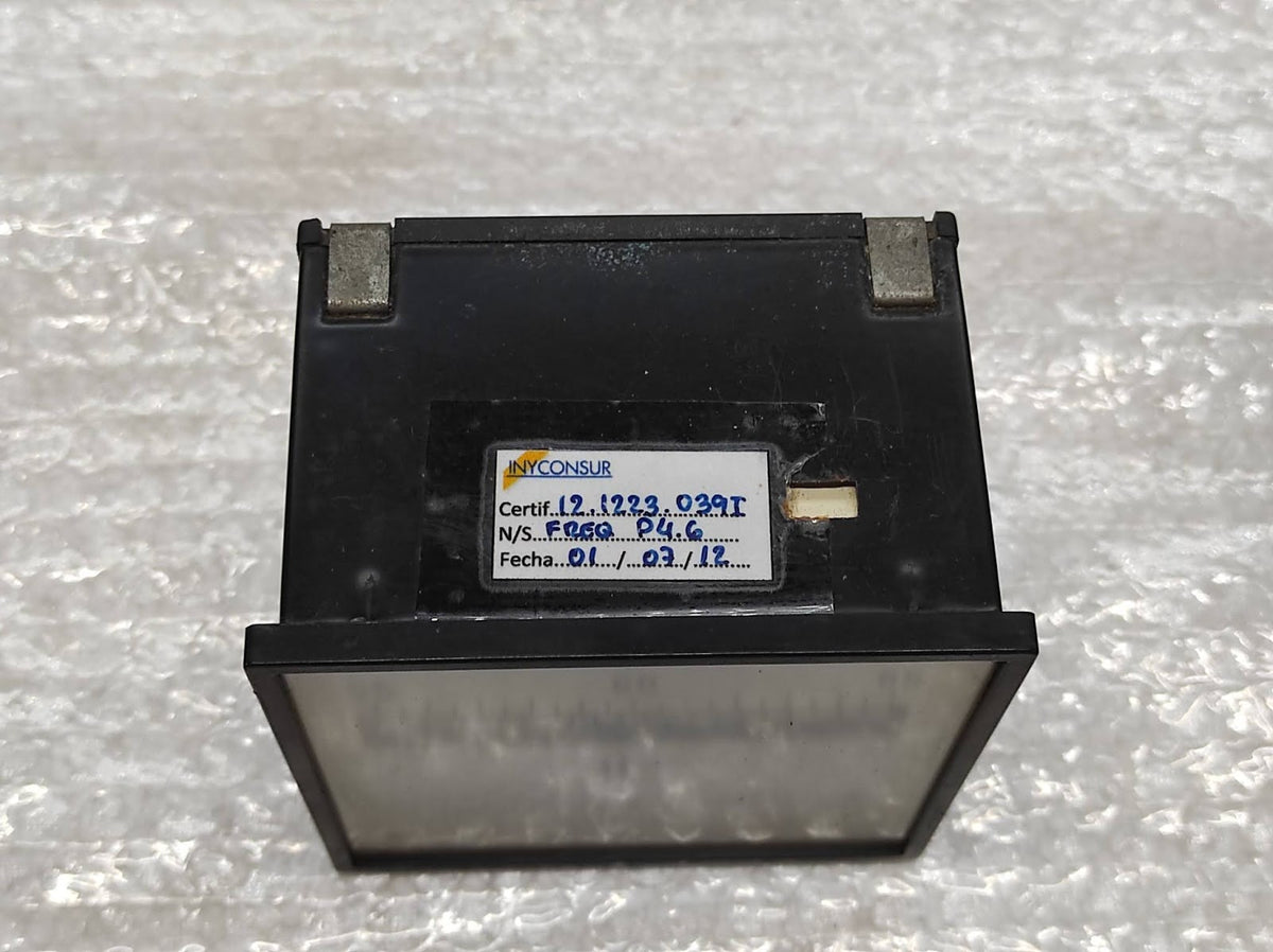 Celsa Frequency Counter Meter 440V 55-65 Hz
