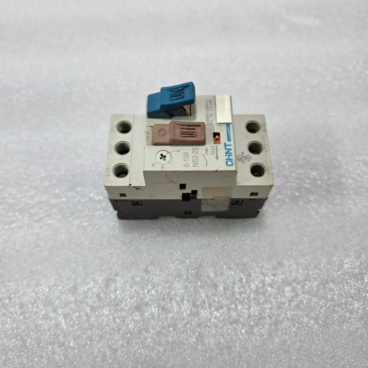 CHINT NS2-25 MOTOR PROTECTIVE CIRCUIT BREAKER 6-10A IEC60947 MANUAL MOTOR STARTE