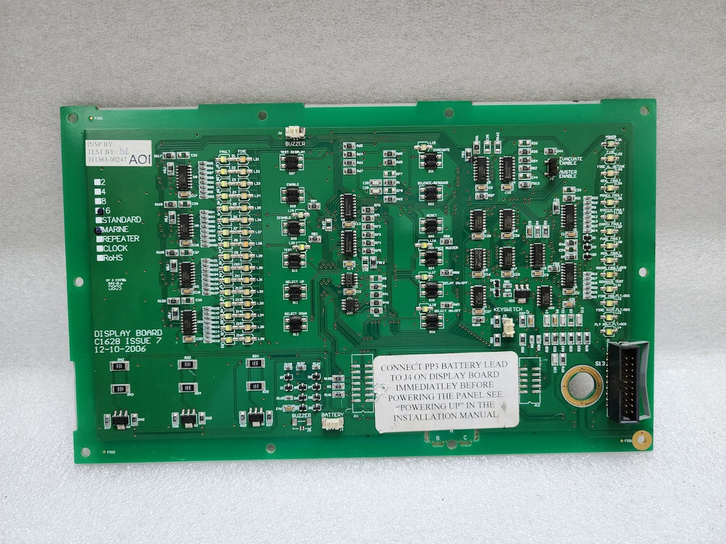 CI628 DISPLAY BOARD 311363-00247 1800609-16