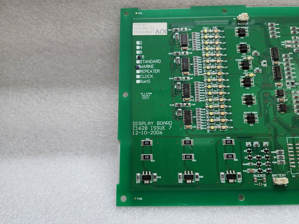 CI628 DISPLAY BOARD 311363-00247 1800609-16