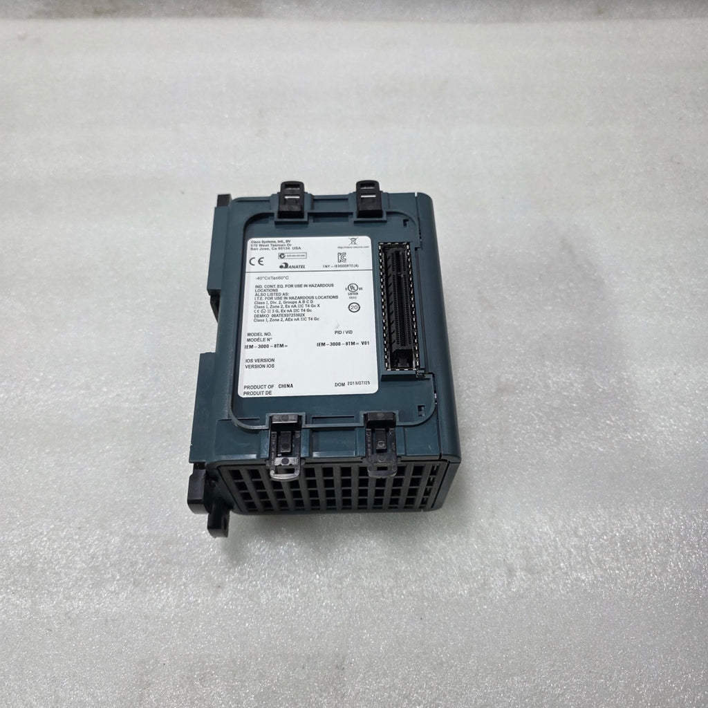 CISCO IEM-3000-8TM INDUSTRIAL ETHERNET EXPANSION MODULE | 8-PORT RJ45 | IE 3000