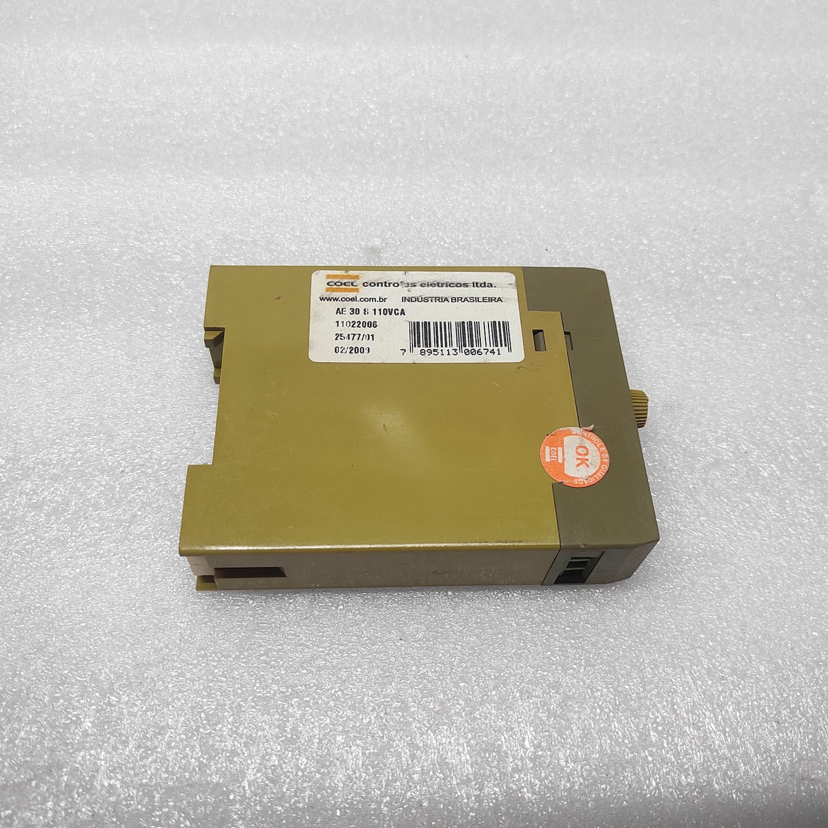 COEL AE 30 8 110VCA ELECTRONIC TIMING RELAY