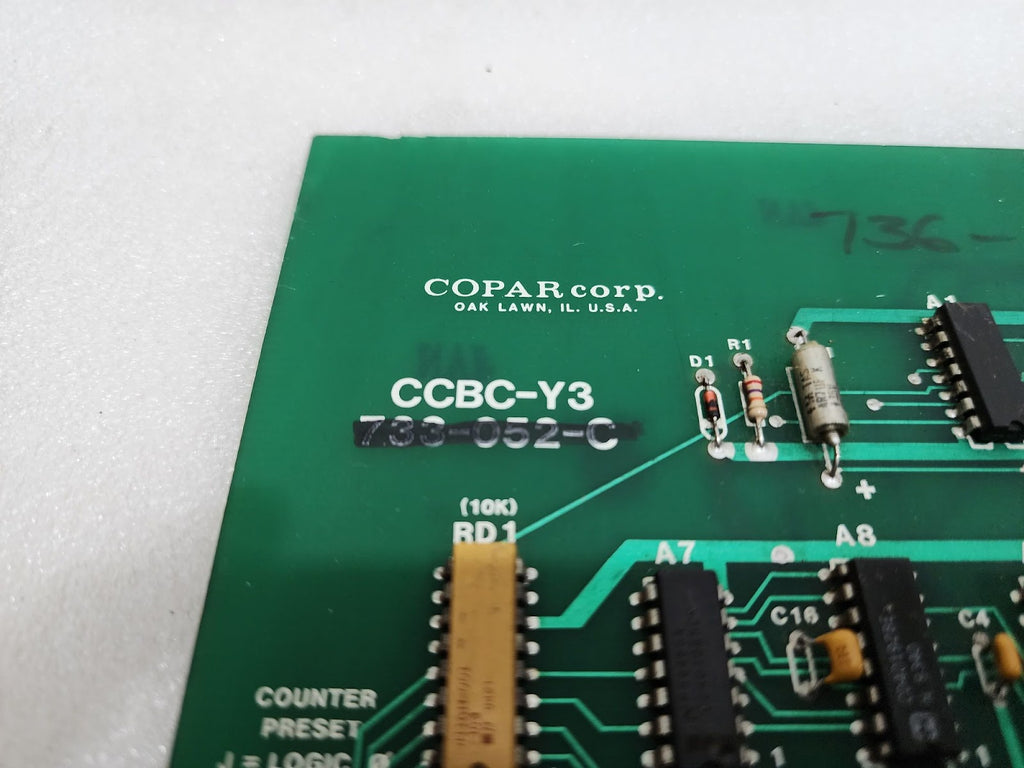 COPAR CCBC-Y3 COUNTER CARD