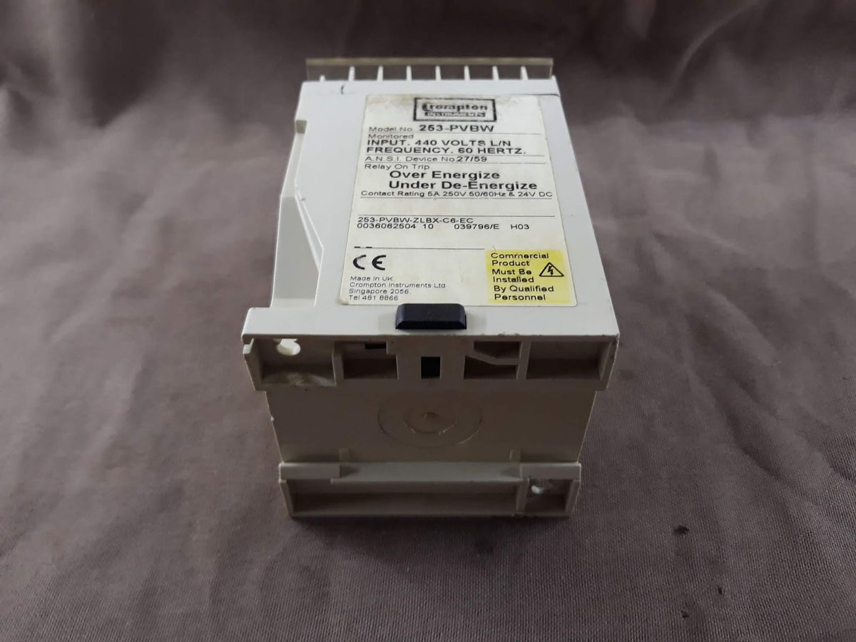 Crompton Protector 253-PVBW Frequency Relay 253 PVBW