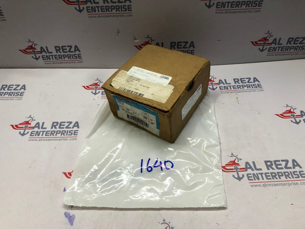 CROUSE-HINDS GRF12 3/4" HUB COVER