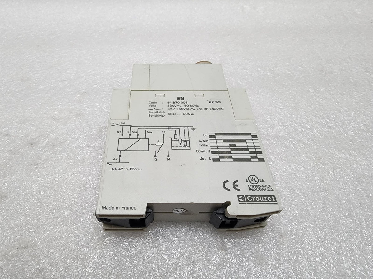 CROUZET 84870004 LEVEL CONTROLLER 230V
