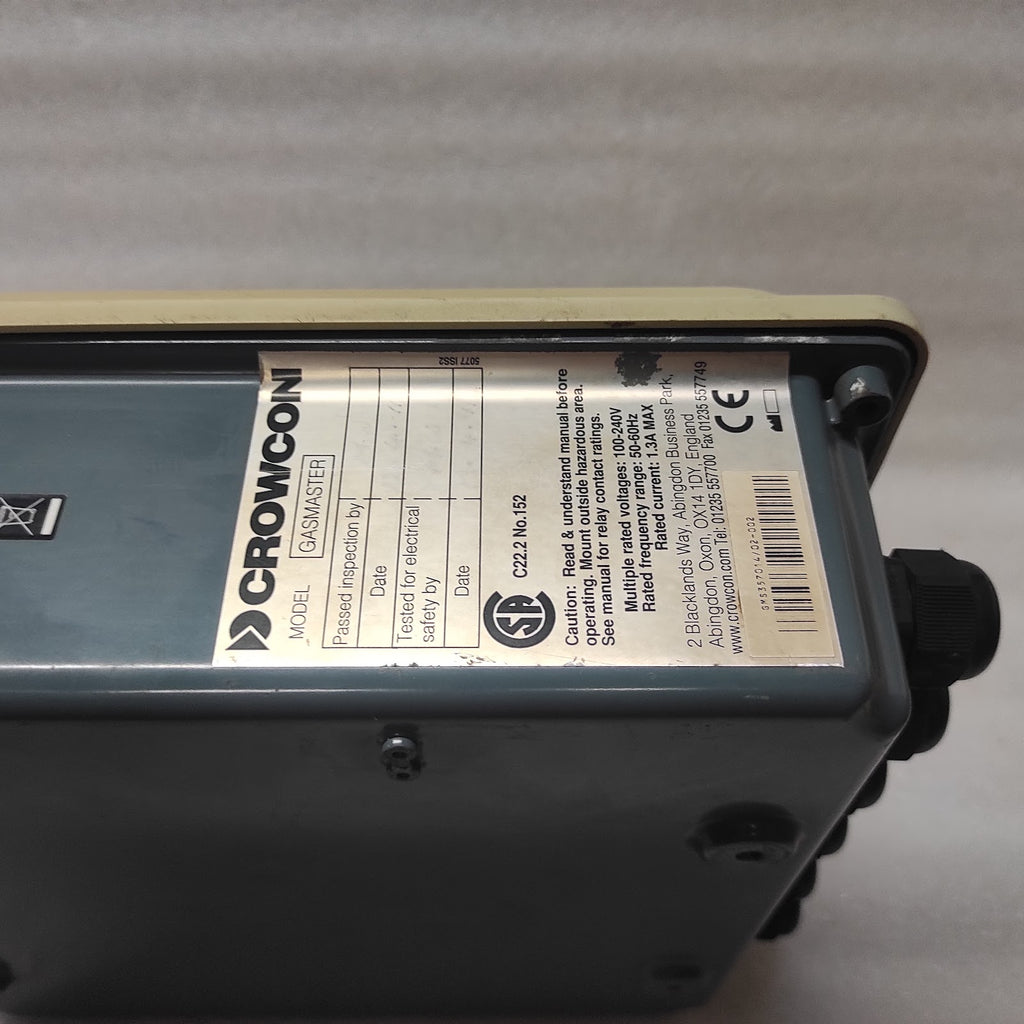CROWCON GASMASTER 4 GAS MONITOR PANEL