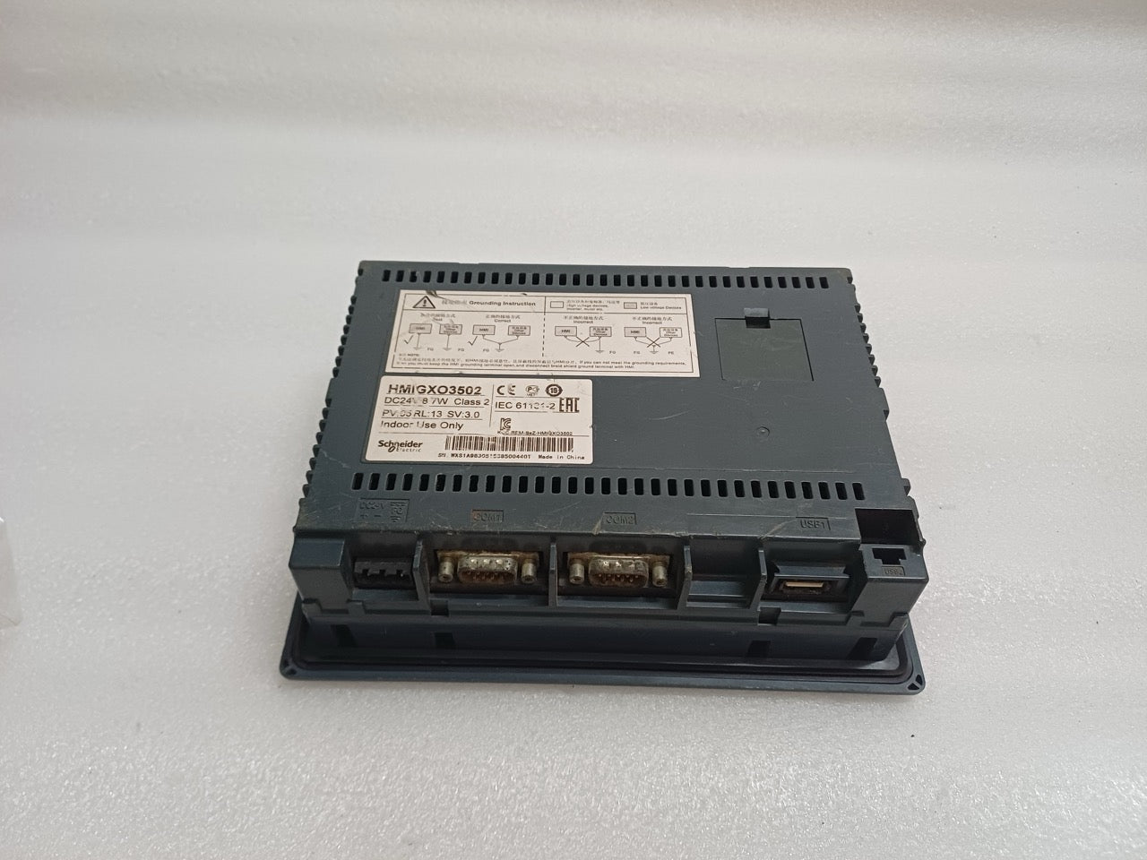 HMIGXO3502 HUMAN MACHINE INTERFACE (HMI) TOUCH PANEL 24 V DC FOR PARTS