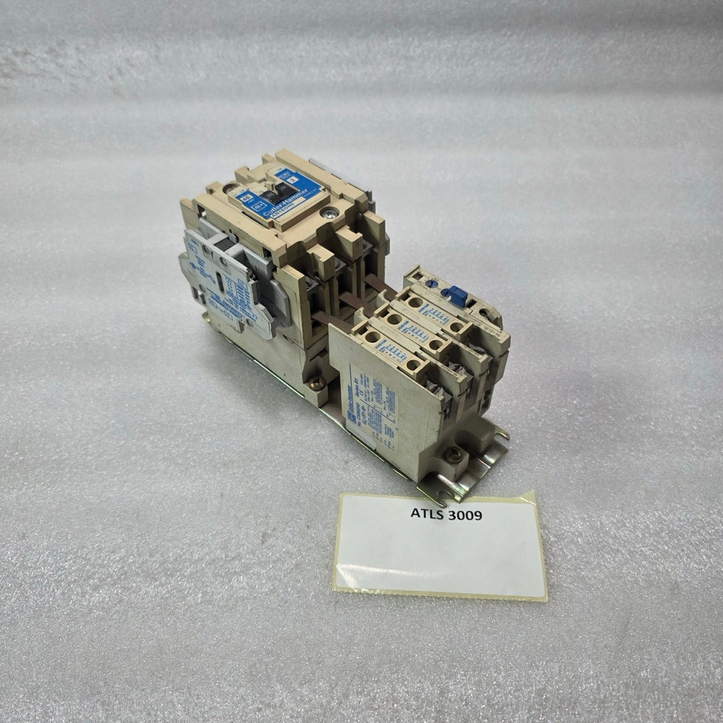 CUTLER HAMMER AN16GNO NEMA SIZE 2 45A CONTACTOR w/ C306GN3 OVERLOAD 3P