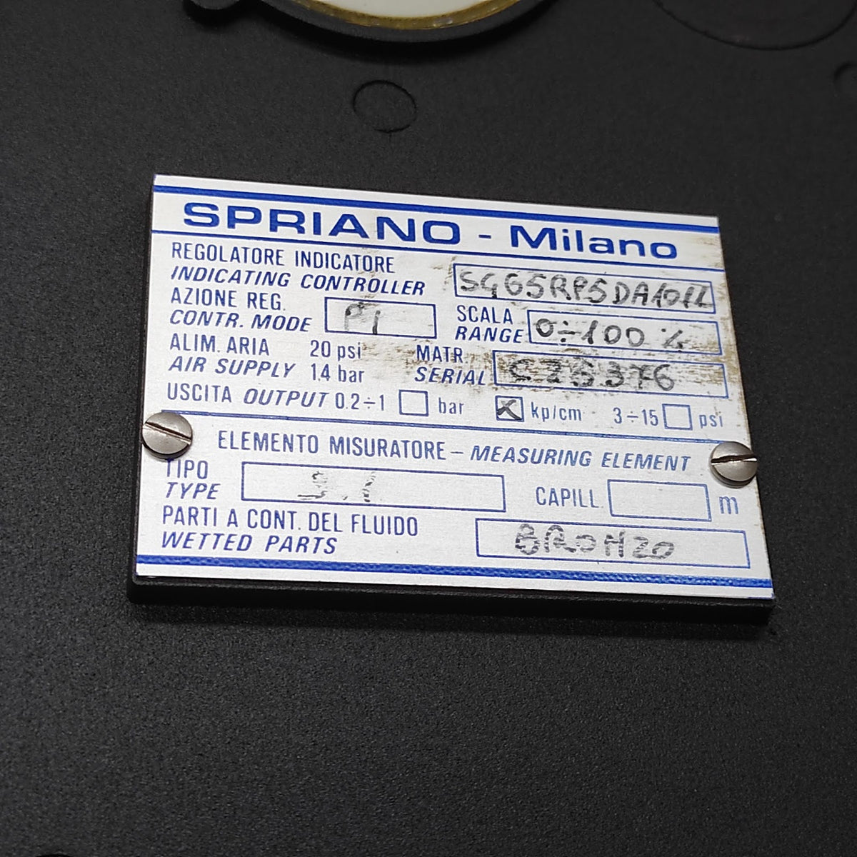 DAEHO FLOW INSTRUMENTS SG65 RECEIVER CONTROLLER SG65RP5DA1011