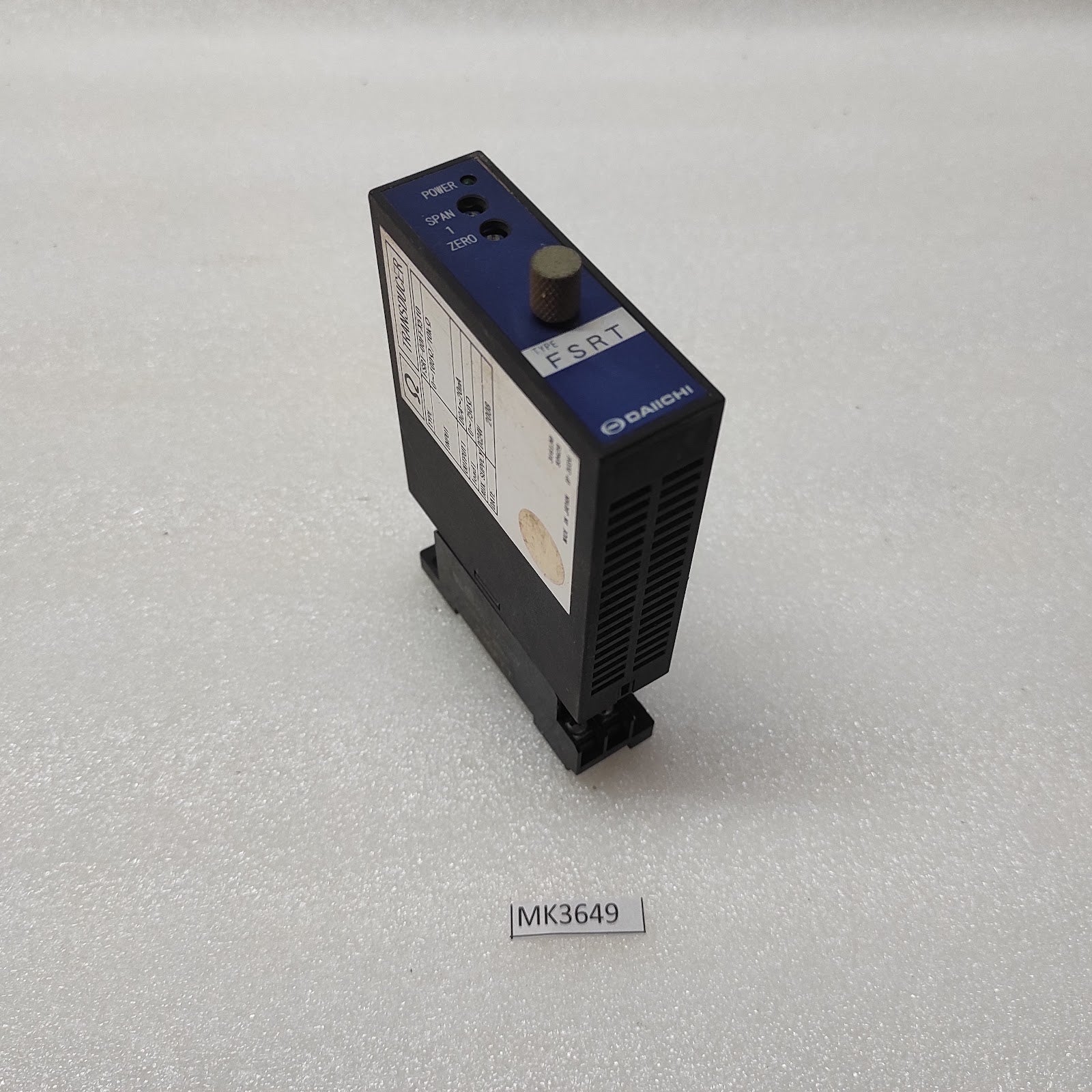 DAIICHI FSRT TRANSDUCER FSRT-00FFX510 24VDC