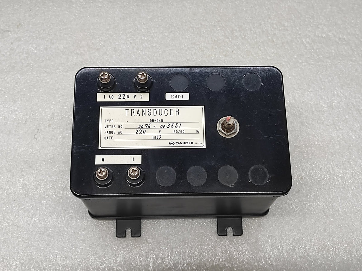 DAIICHI DM-64Q TRANSDUCER 220V