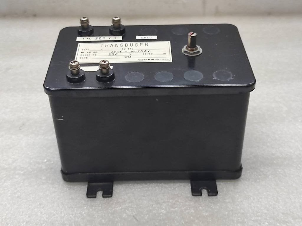 DAIICHI DM-64Q TRANSDUCER 220V