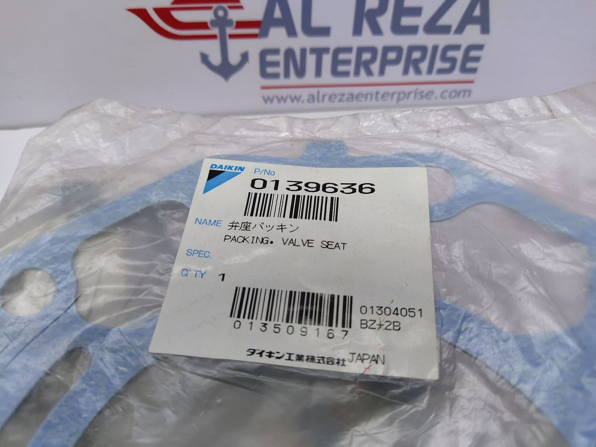 Daikin 0139636 Packing Valve Seat