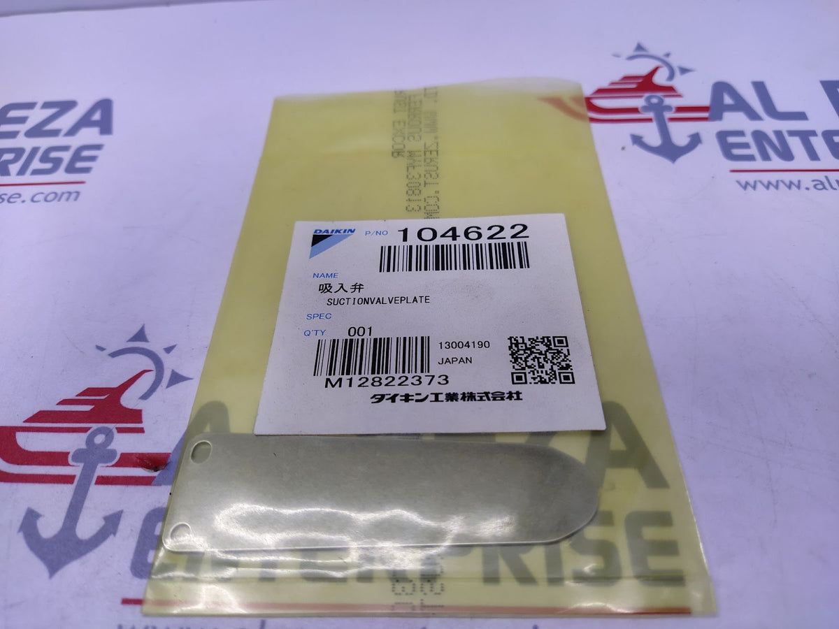 Daikin 104622 Suction Veplate