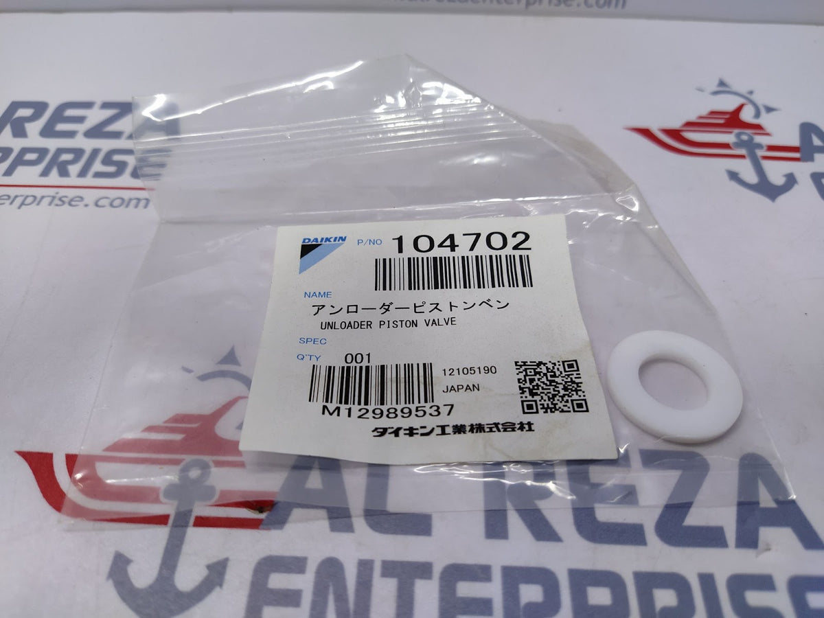 Daikin 104702 Unloader Piston Valve