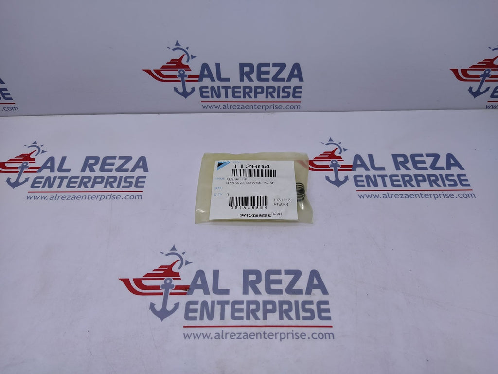 Daikin 112604 Spring Discharge Valve