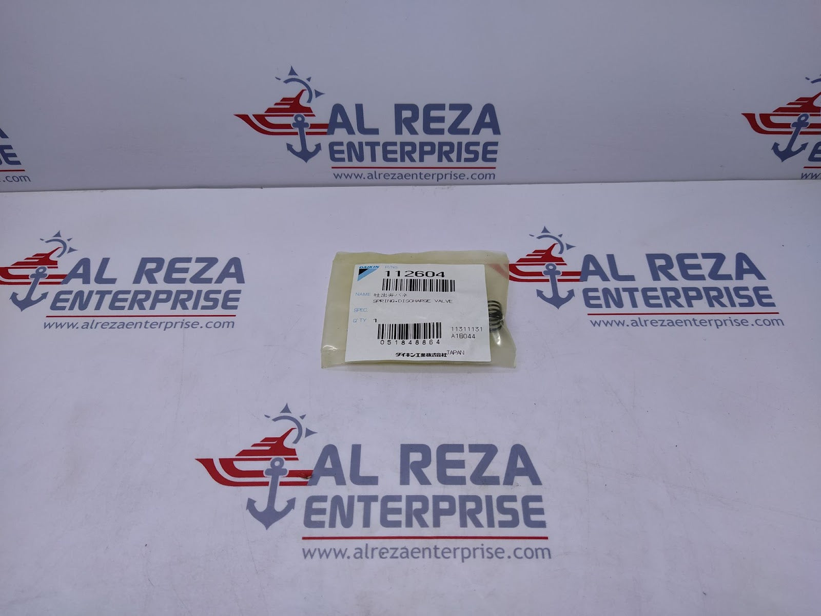 Daikin 112604 Spring Discharge Valve