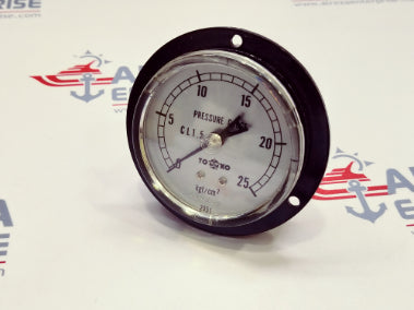 Daikin 285326 Pressure Gauge DU7/16 X 60 X 2 Toako CL1.5 0-25 kgf/cm2 R3624002-2