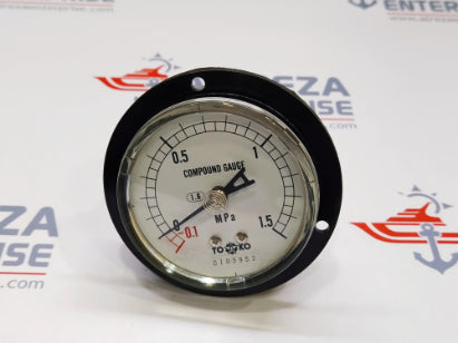 Daikin 1103438 Oil Pressure Gauge DU60 X 1.5MPA X -0.1MPA
