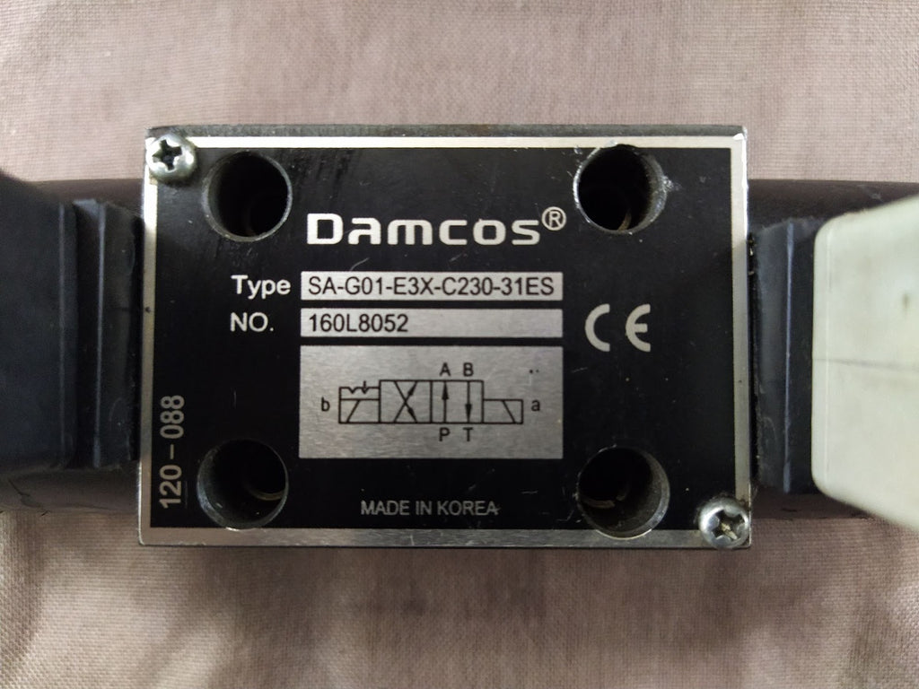 Damcos SA G01 E3X C230 31ES Solenoid Valve SAG01E3XC23031ES 160L8052