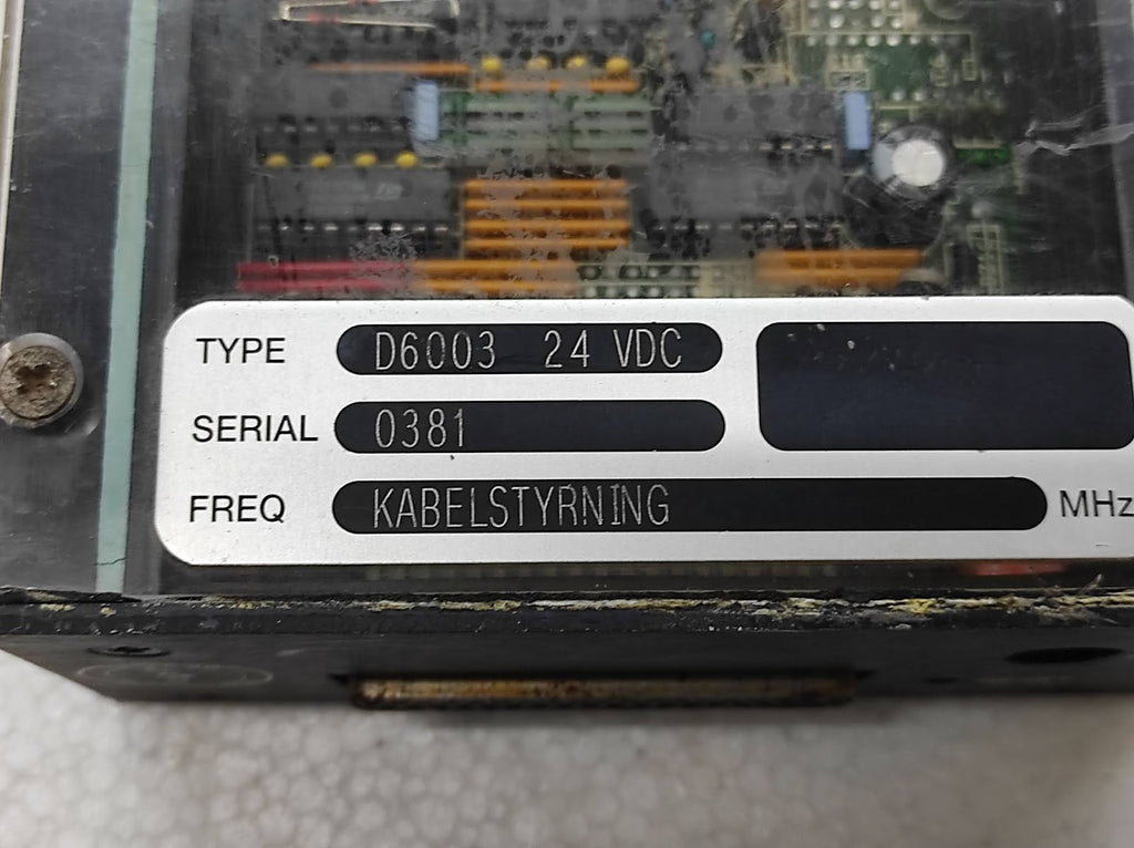 Datek D6003 Receiver 24VDC D600324VDC