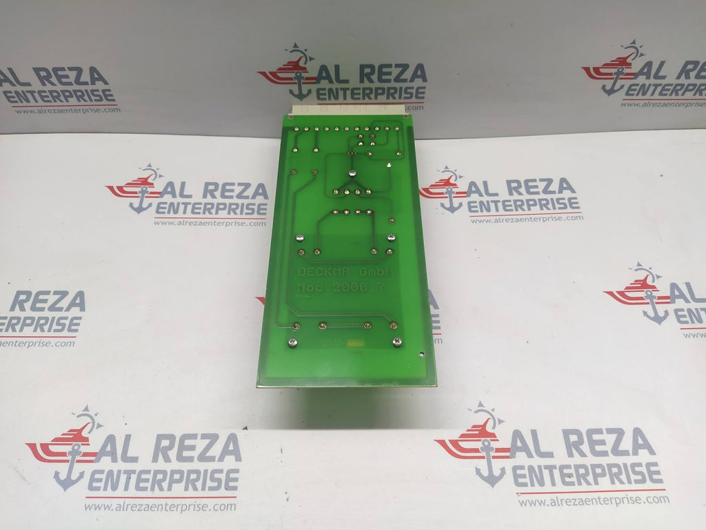 DECKMA GMBH MOD 2000 7