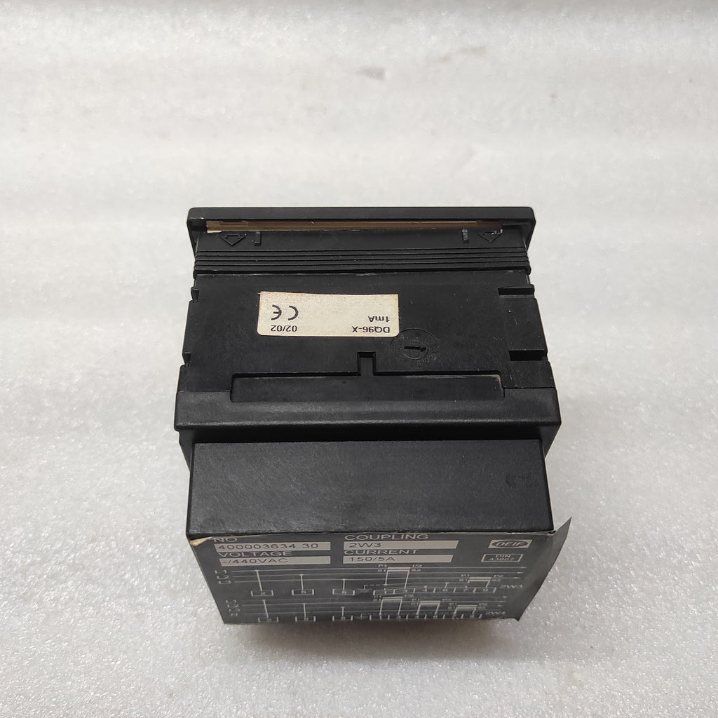 DEIF 400003634.30 AC NETOWRK INSULATION MONITOR 440VAC MEGA OHM METER