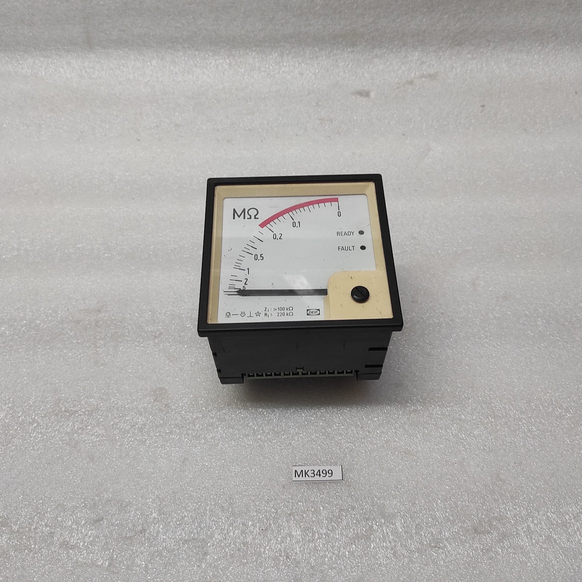 DEIF 400003634.30 AC NETOWRK INSULATION MONITOR 440VAC MEGA OHM METER
