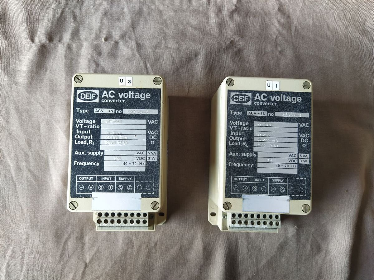 Deif ACV-3N AC Voltage Converter 52357-5