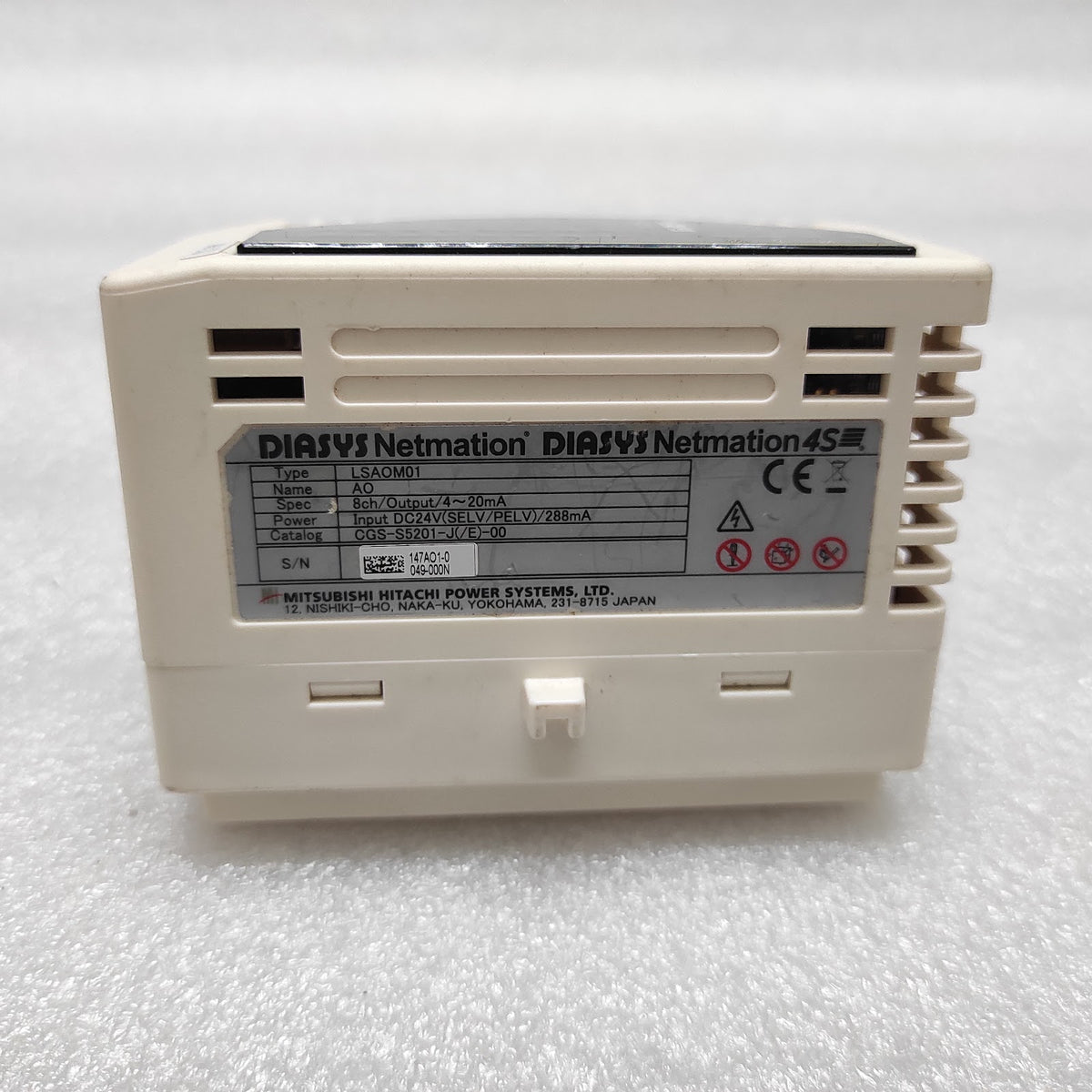 DIASYS LSAOM01 AO 8CH/OUTPUT/4-20mA CGS-S5201-J(/E)-00