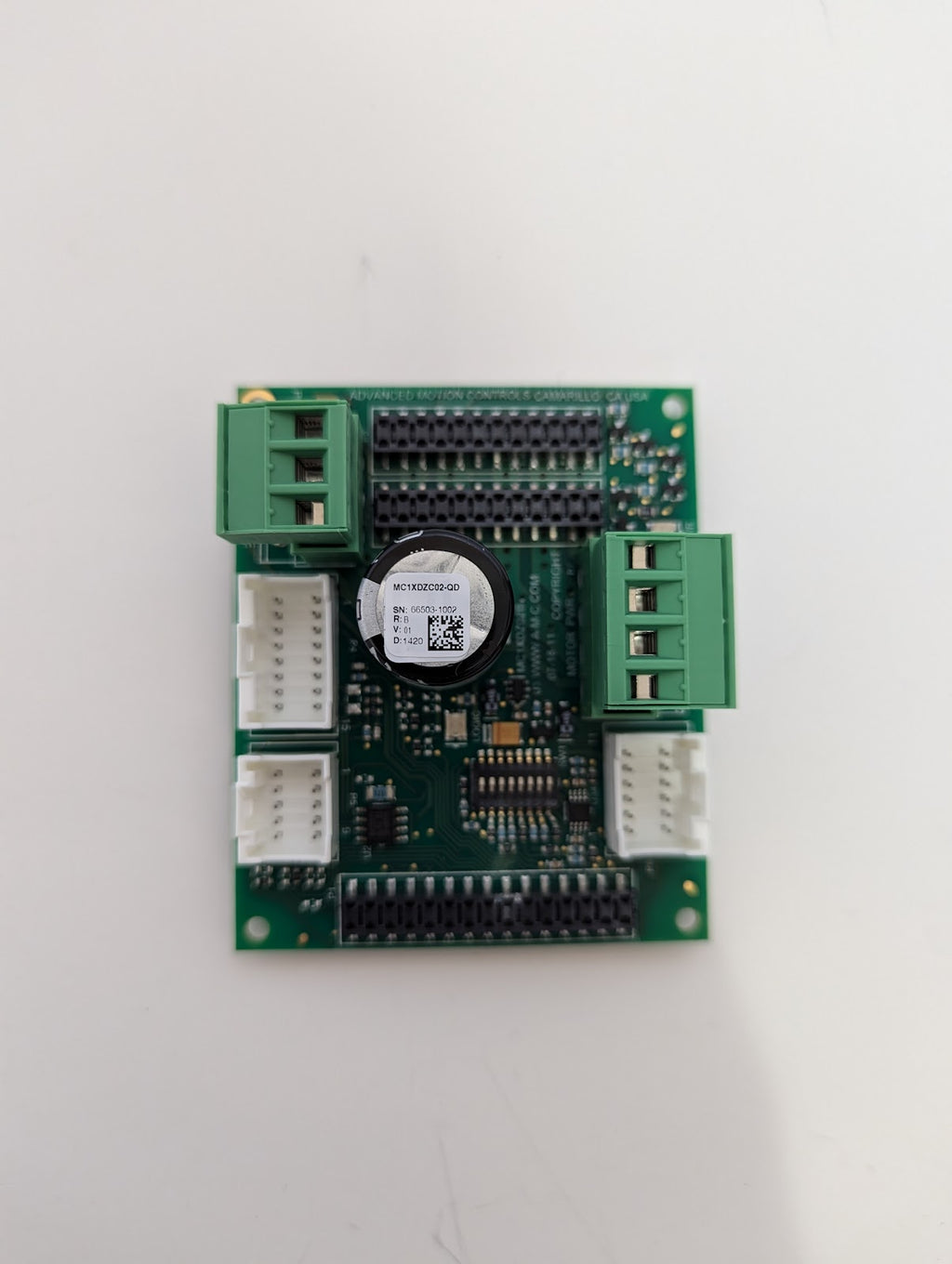 ADVANCED MOTION CONTROLS MC1XDZ02B PCB  MC1XDZC02-QD