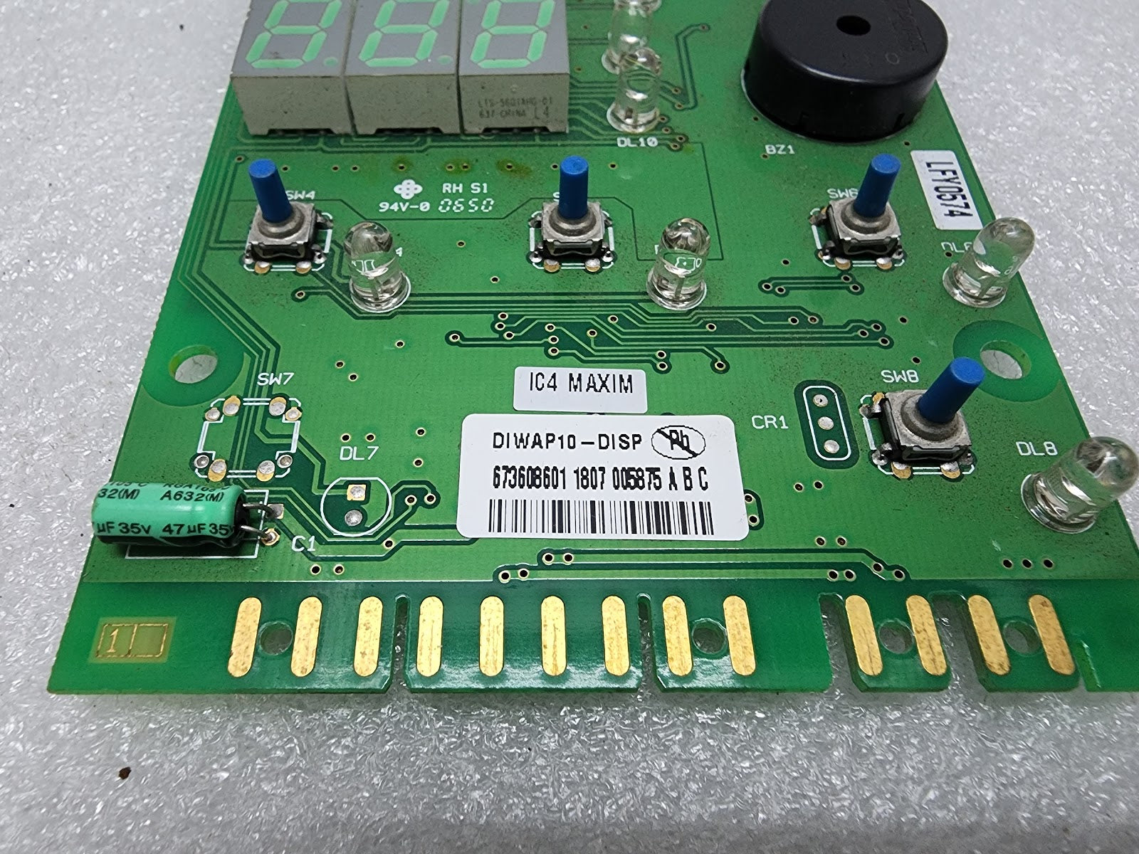 DIWAP10-DISP 673608601 PCB 673604504 EU04-896A