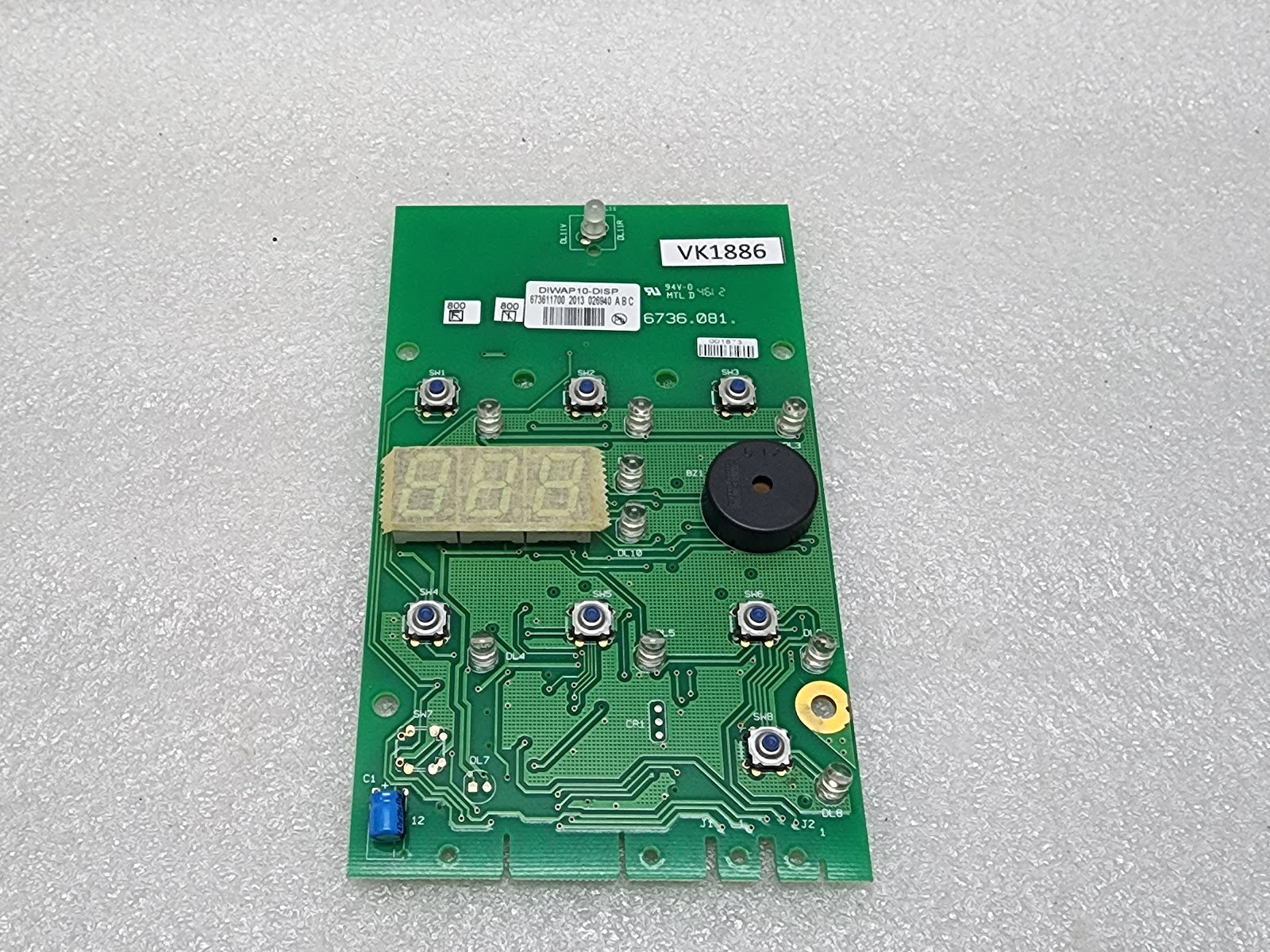 DIWAP10-DISP 673611700 PCB EU07-806D
