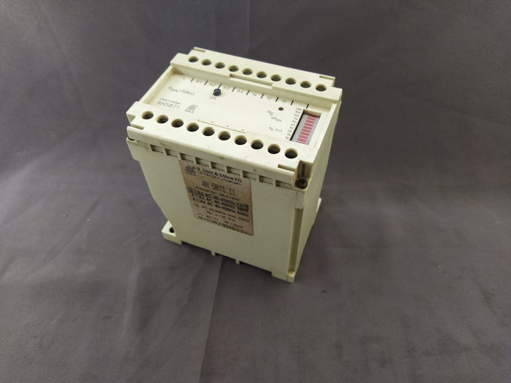 DOLD AN 5871 INSULATION MONITOR 0031326 AN 5871.11 220V
