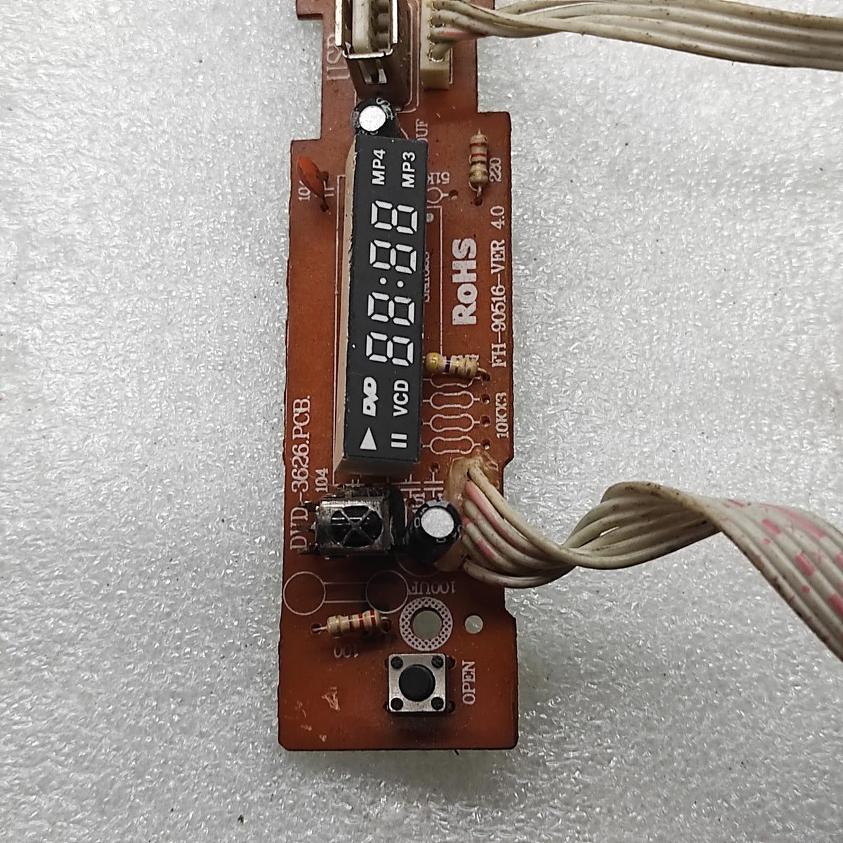 DYD-3626 PCB FH-90516 VERSION 4.0