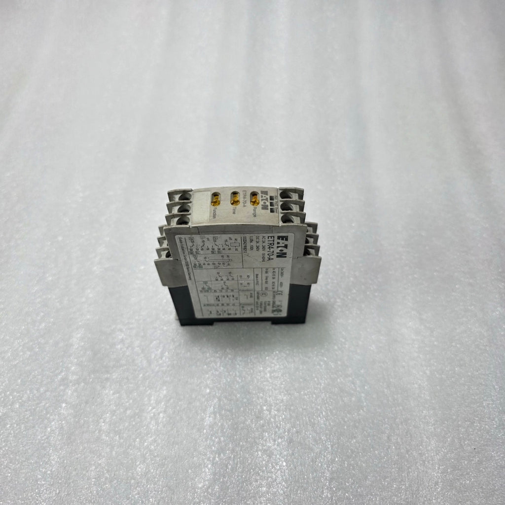 EATON ETR4-70-A MULTIFUNCTION TIME RELAY 24-240V AC/DC | INDUSTRIAL TIMER