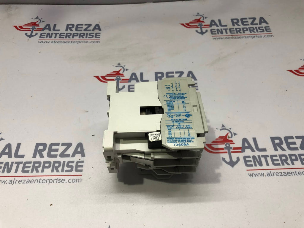 EATON CUTLER-HAMMER CE15DNS3AB 3-POLE CONTACTOR 18A 110-120V CE15DNS3