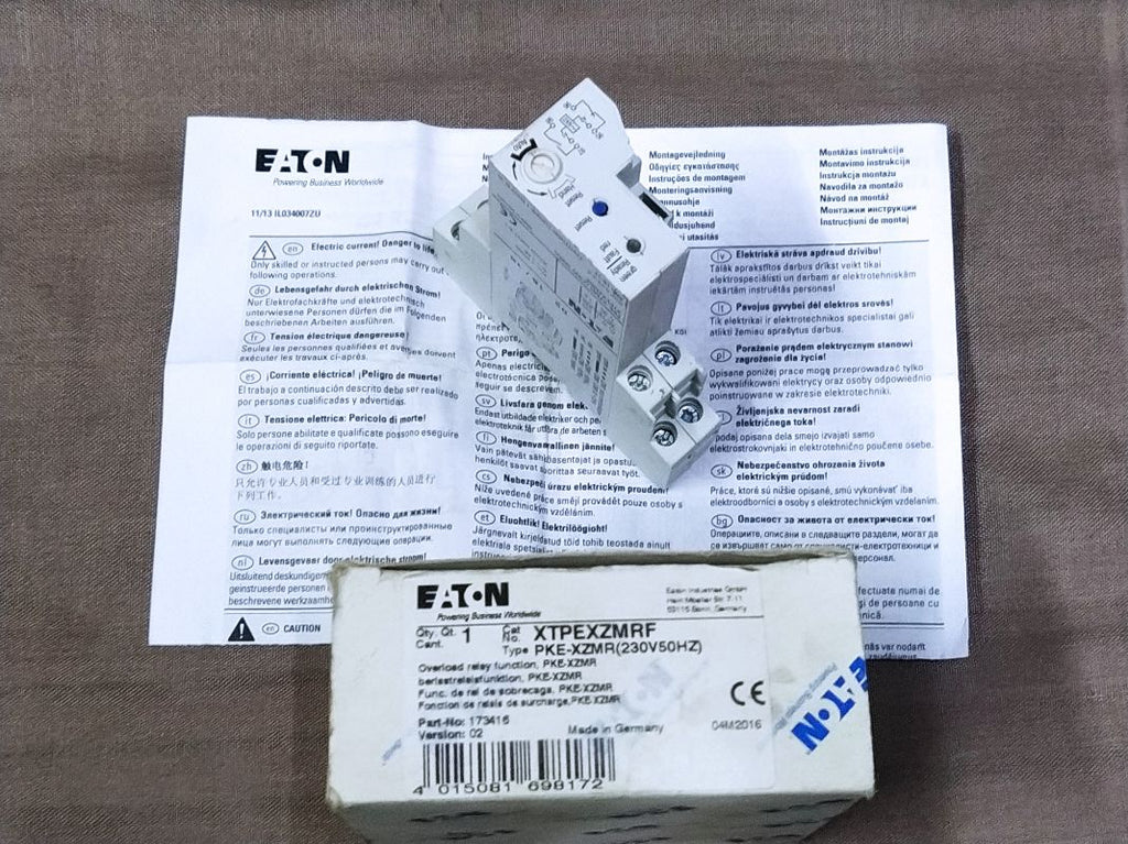 Eaton PKE-XZMR XTPEXZMRF Electronic Overload Relay Module 230V 50Hz 173416