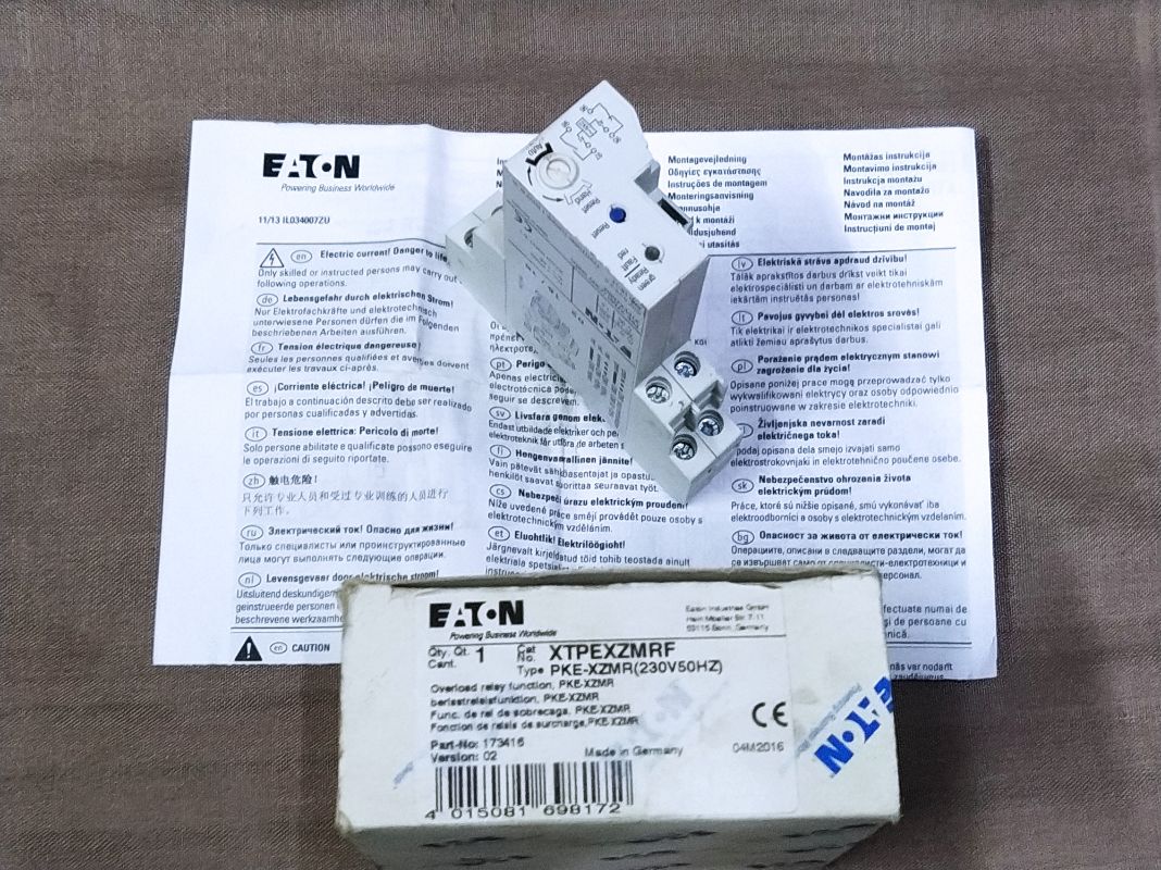 Eaton PKE-XZMR XTPEXZMRF Electronic Overload Relay Module 230V 50Hz 173416