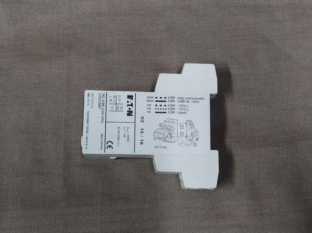 Eaton PKE-XZMR XTPEXZMRF Electronic Overload Relay Module 230V 50Hz 173416