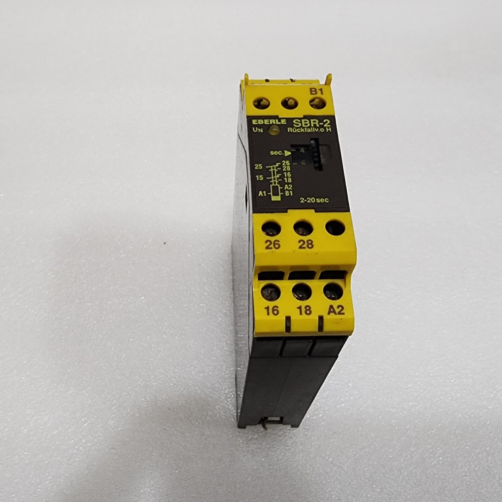 EBERLE SBR-2 TIMER RELAY 054521142099 230VAC/24VAC-DC
