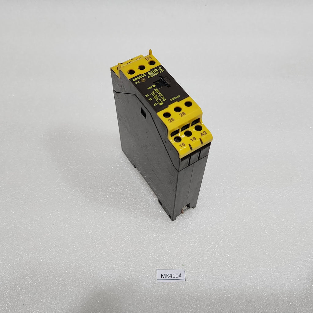 EBERLE SBR-2 TIMER RELAY 054521142099 230VAC/24VAC-DC
