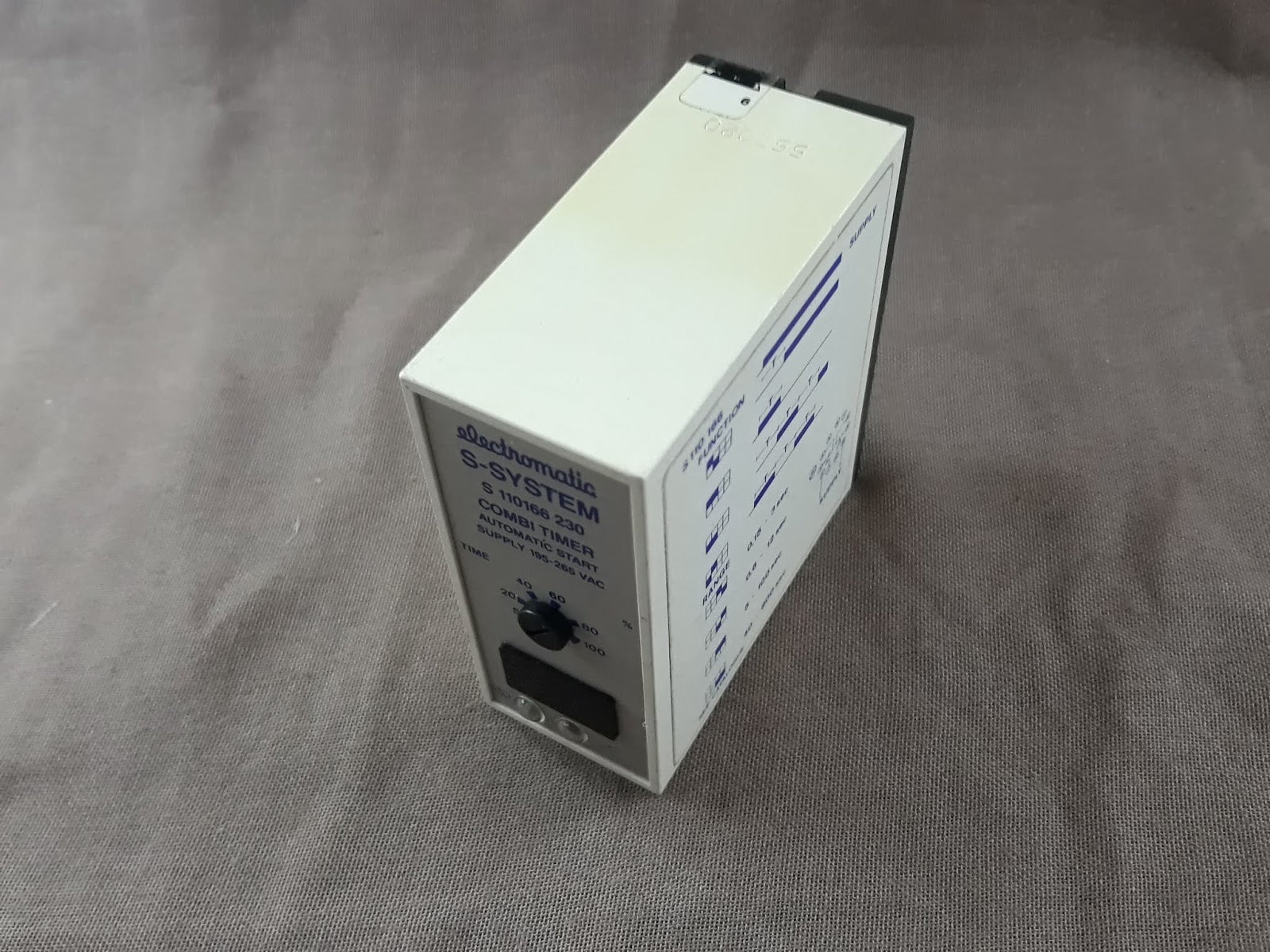 Electromatic S-System S 110166 230 Combi Timer Automatic Start S110166230