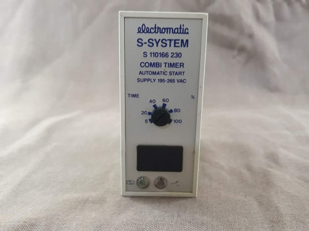Electromatic S-System S 110166 230 Combi Timer Automatic Start S110166230