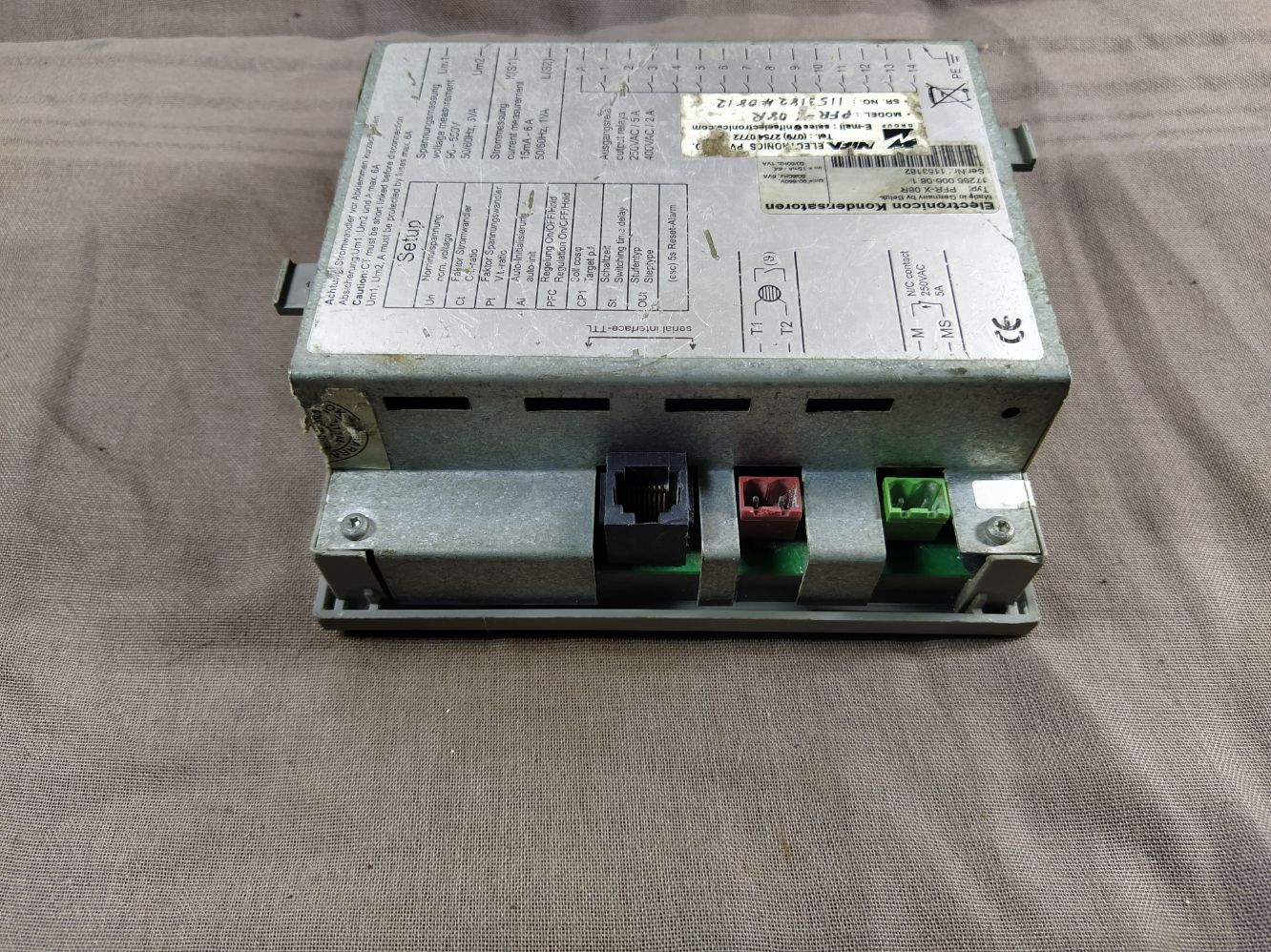 Electronicon PFR-X Power Factor Controller PFR-X 08R