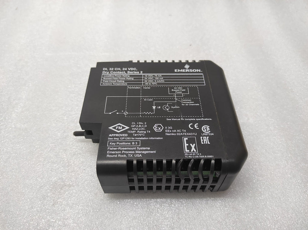 EMERSON KJ3203X1-BA1 INPUT MODULE
